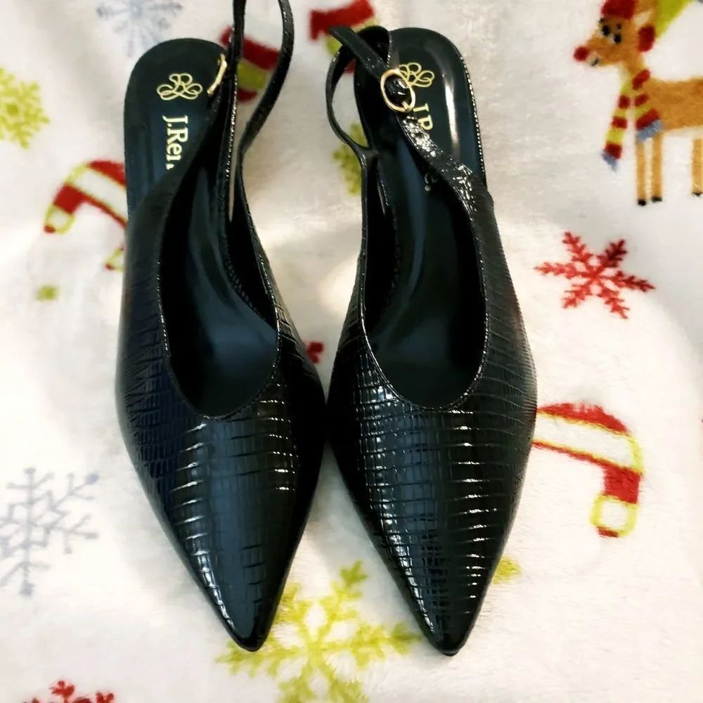 New Black Slippers J.Renee'